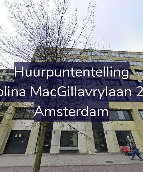Foto gevel Huurpuntentelling voor Carolina MacGillavrylaan 2086, Amsterdam