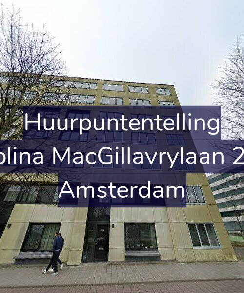 Foto gevel Huurpuntentelling voor Carolina MacGillavrylaan 2094, Amsterdam