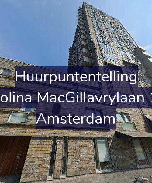 Foto gevel Huurpuntentelling voor Carolina MacGillavrylaan 173, Amsterdam