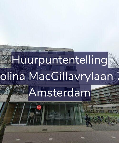 Foto gevel Huurpuntentelling voor Carolina MacGillavrylaan 778, Amsterdam