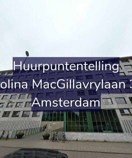 Foto gevel Huurpuntentelling voor Carolina MacGillavrylaan 396, Amsterdam