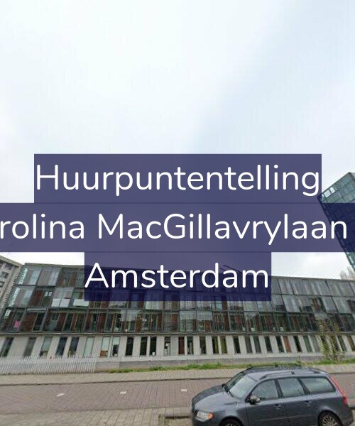 Foto gevel Huurpuntentelling voor Carolina MacGillavrylaan 16, Amsterdam