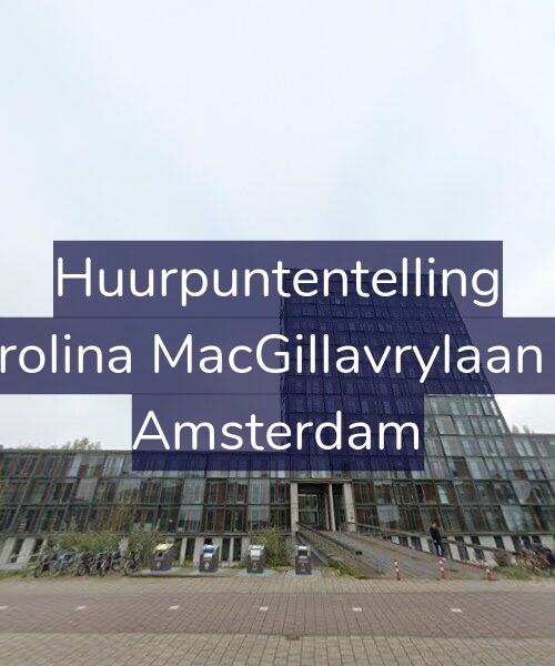 Foto gevel Huurpuntentelling voor Carolina MacGillavrylaan 60, Amsterdam