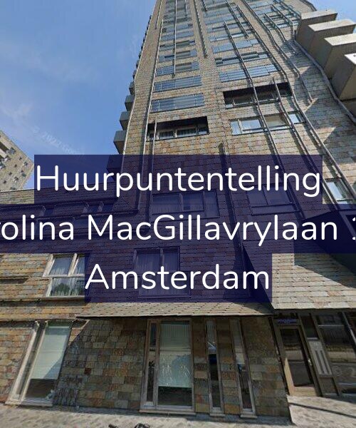 Foto gevel Huurpuntentelling voor Carolina MacGillavrylaan 129, Amsterdam