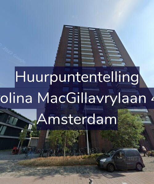 Foto gevel Huurpuntentelling voor Carolina MacGillavrylaan 415, Amsterdam