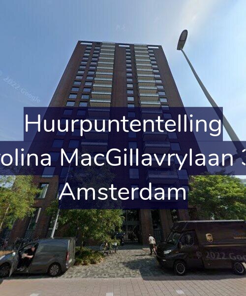 Foto gevel Huurpuntentelling voor Carolina MacGillavrylaan 369, Amsterdam