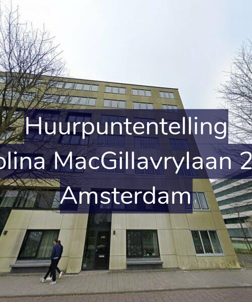 Foto gevel Huurpuntentelling voor Carolina MacGillavrylaan 2090, Amsterdam