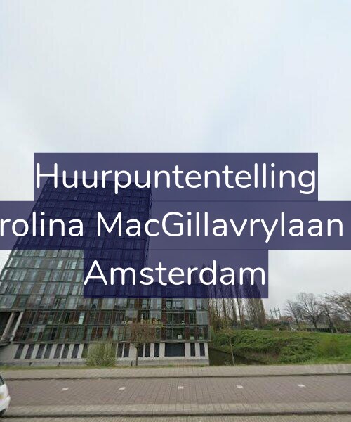 Foto gevel Huurpuntentelling voor Carolina MacGillavrylaan 94, Amsterdam