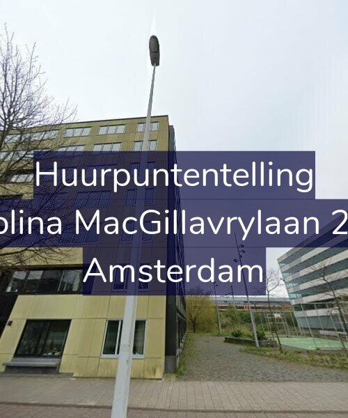 Foto gevel Huurpuntentelling voor Carolina MacGillavrylaan 2104, Amsterdam