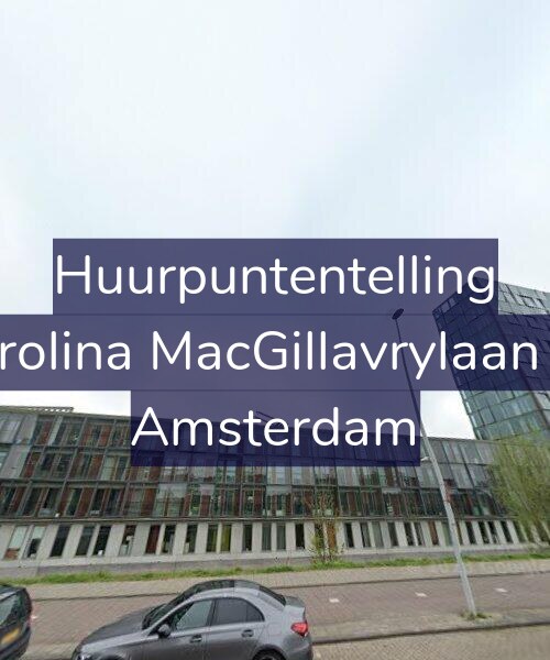 Foto gevel Huurpuntentelling voor Carolina MacGillavrylaan 26, Amsterdam