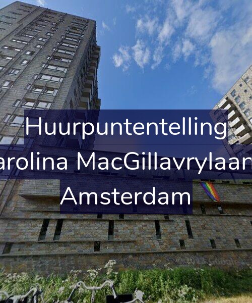 Foto gevel Huurpuntentelling voor Carolina MacGillavrylaan 3, Amsterdam