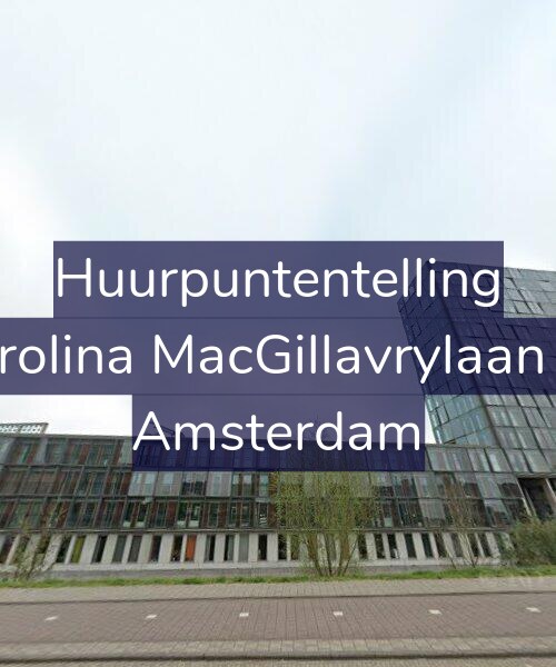 Foto gevel Huurpuntentelling voor Carolina MacGillavrylaan 38, Amsterdam