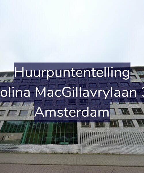 Foto gevel Huurpuntentelling voor Carolina MacGillavrylaan 382, Amsterdam