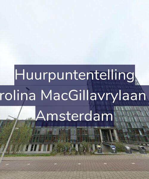 Foto gevel Huurpuntentelling voor Carolina MacGillavrylaan 52, Amsterdam