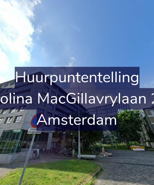 Foto gevel Huurpuntentelling voor Carolina MacGillavrylaan 278, Amsterdam