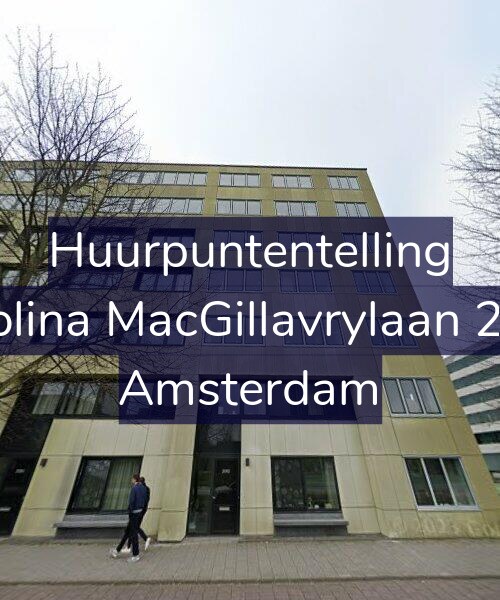 Foto gevel Huurpuntentelling voor Carolina MacGillavrylaan 2112, Amsterdam