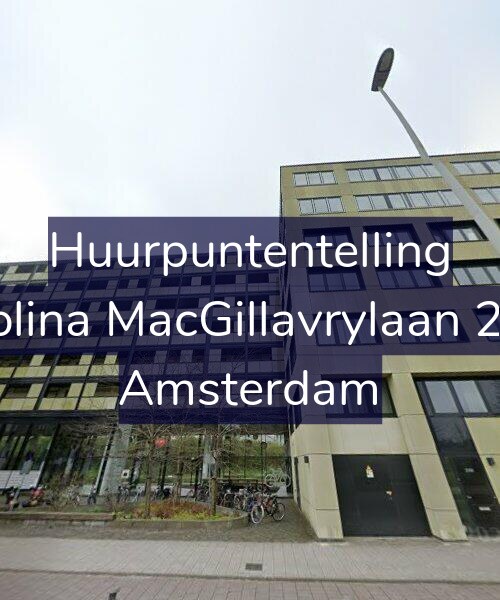Foto gevel Huurpuntentelling voor Carolina MacGillavrylaan 2142, Amsterdam