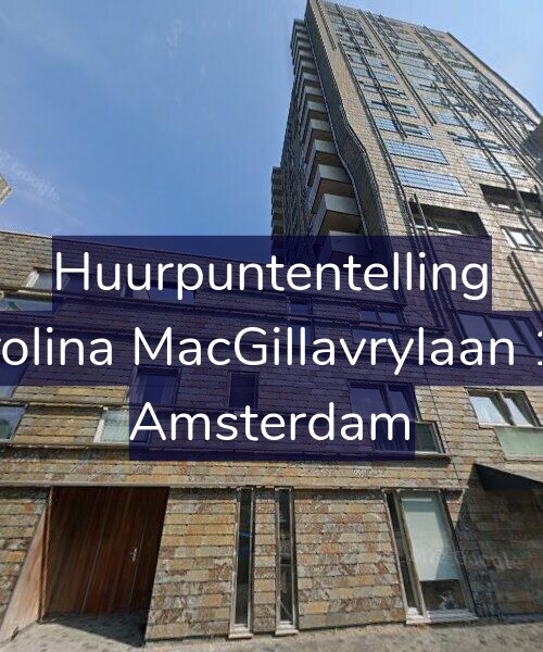 Foto gevel Huurpuntentelling voor Carolina MacGillavrylaan 117, Amsterdam