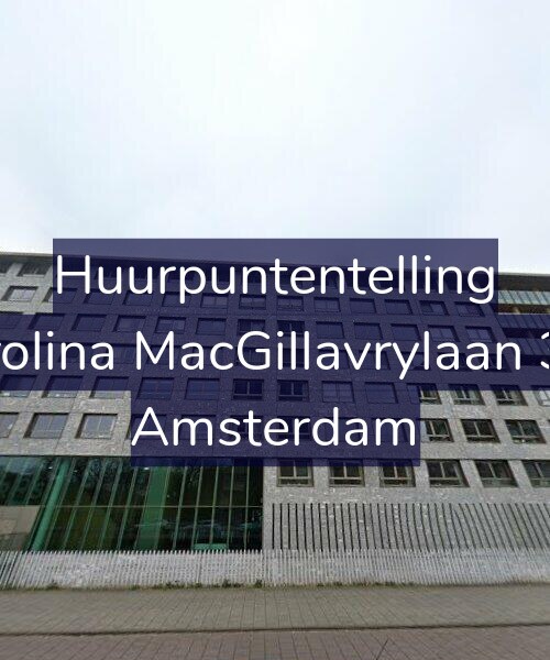 Foto gevel Huurpuntentelling voor Carolina MacGillavrylaan 378, Amsterdam