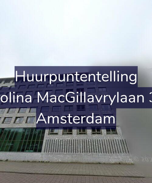 Foto gevel Huurpuntentelling voor Carolina MacGillavrylaan 372, Amsterdam