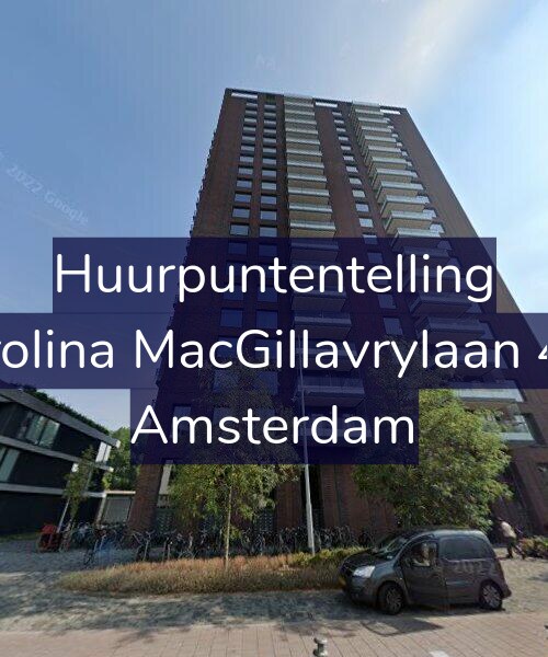 Foto gevel Huurpuntentelling voor Carolina MacGillavrylaan 463, Amsterdam