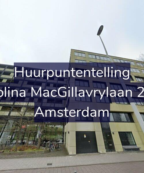 Foto gevel Huurpuntentelling voor Carolina MacGillavrylaan 2192, Amsterdam