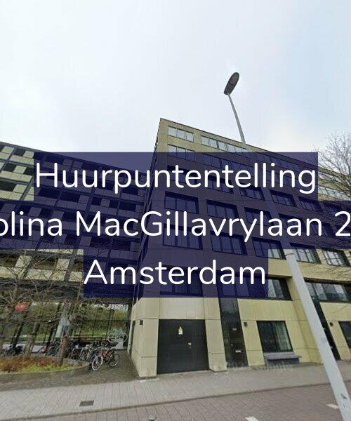 Foto gevel Huurpuntentelling voor Carolina MacGillavrylaan 2238, Amsterdam