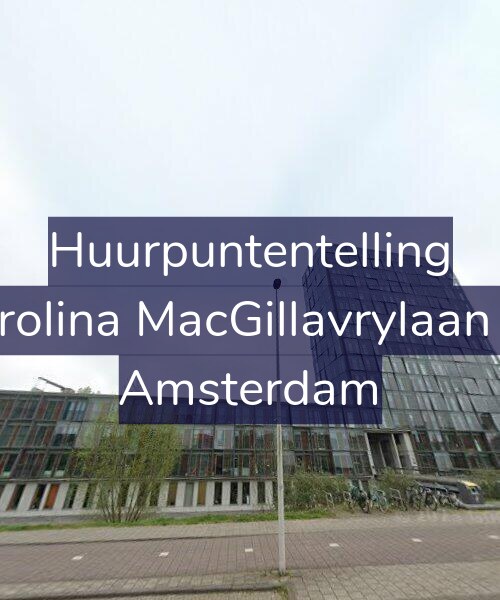 Foto gevel Huurpuntentelling voor Carolina MacGillavrylaan 48, Amsterdam
