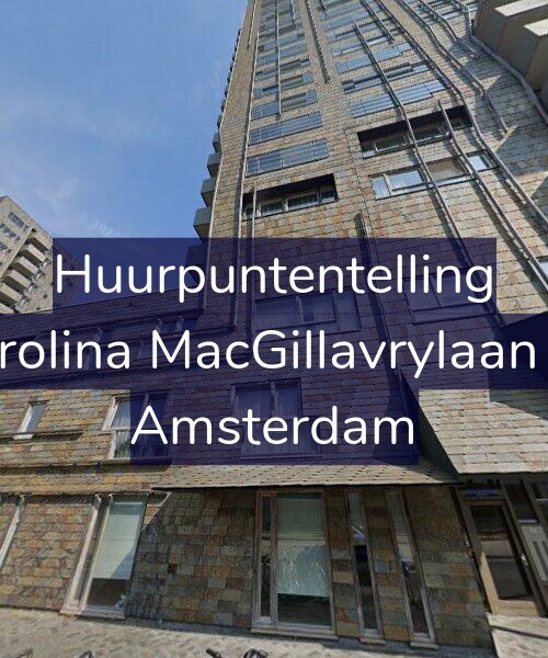 Foto gevel Huurpuntentelling voor Carolina MacGillavrylaan 91, Amsterdam