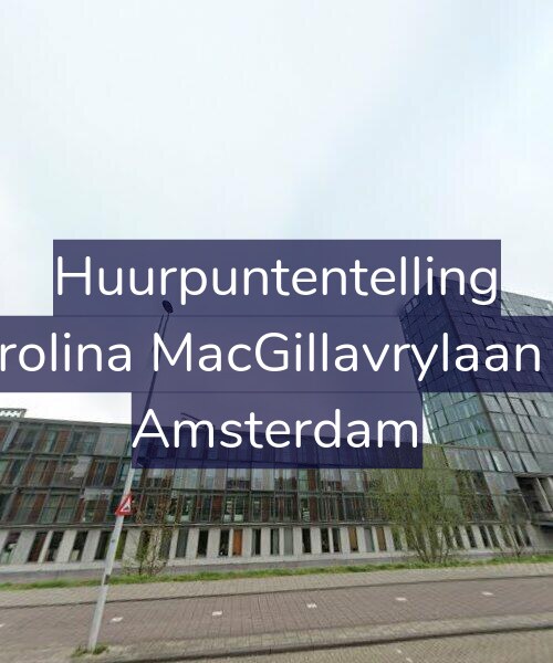 Foto gevel Huurpuntentelling voor Carolina MacGillavrylaan 34, Amsterdam