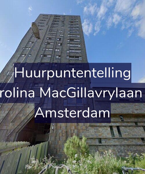 Foto gevel Huurpuntentelling voor Carolina MacGillavrylaan 35, Amsterdam