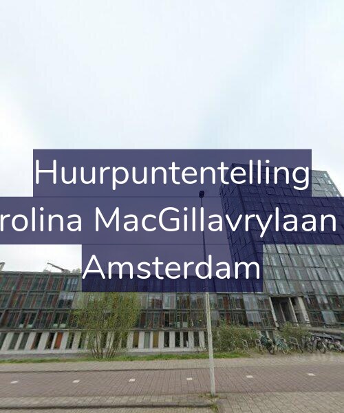 Foto gevel Huurpuntentelling voor Carolina MacGillavrylaan 46, Amsterdam