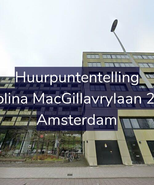 Foto gevel Huurpuntentelling voor Carolina MacGillavrylaan 2276, Amsterdam