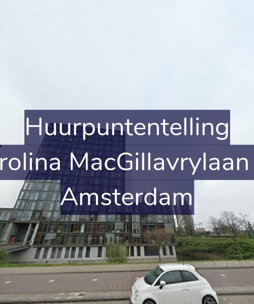 Foto gevel Huurpuntentelling voor Carolina MacGillavrylaan 88, Amsterdam