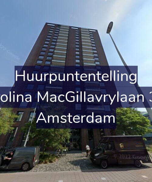 Foto gevel Huurpuntentelling voor Carolina MacGillavrylaan 311, Amsterdam