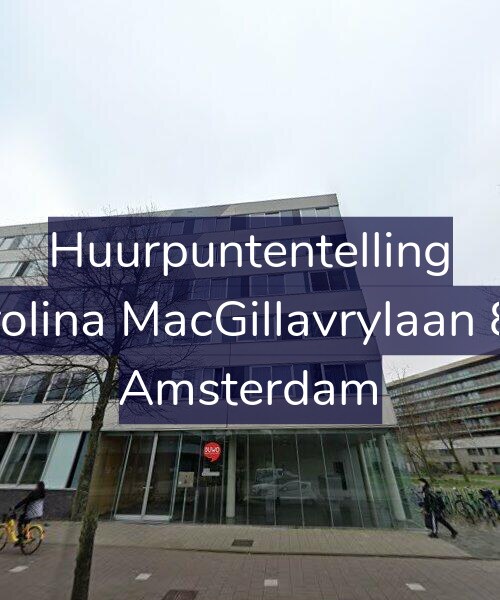 Foto gevel Huurpuntentelling voor Carolina MacGillavrylaan 810, Amsterdam