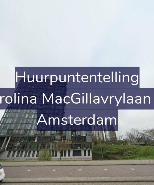 Foto gevel Huurpuntentelling voor Carolina MacGillavrylaan 96, Amsterdam