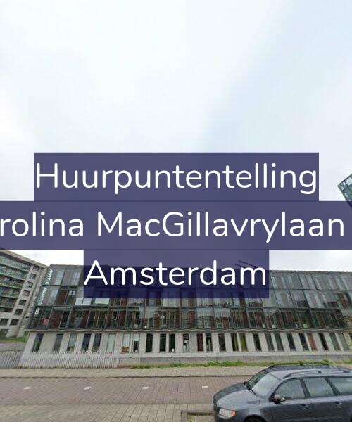 Foto gevel Huurpuntentelling voor Carolina MacGillavrylaan 14, Amsterdam