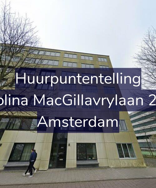 Foto gevel Huurpuntentelling voor Carolina MacGillavrylaan 2122, Amsterdam