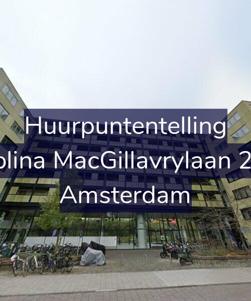Foto gevel Huurpuntentelling voor Carolina MacGillavrylaan 2138, Amsterdam