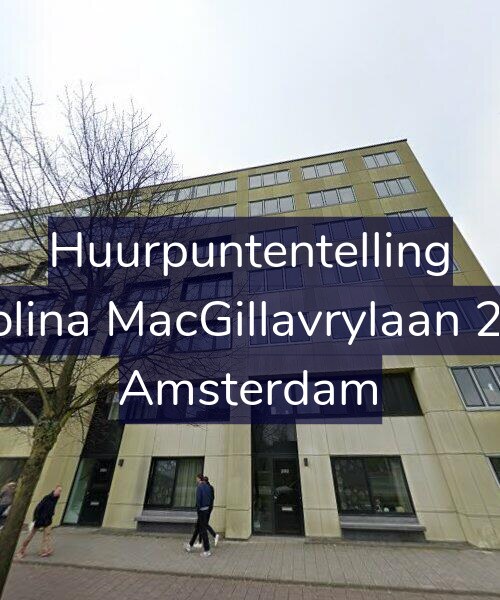 Foto gevel Huurpuntentelling voor Carolina MacGillavrylaan 2084, Amsterdam