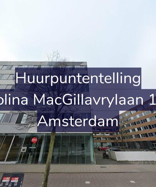 Foto gevel Huurpuntentelling voor Carolina MacGillavrylaan 1934, Amsterdam