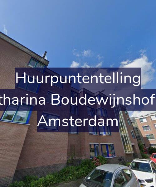 Foto gevel Huurpuntentelling voor Catharina Boudewijnshof 21, Amsterdam