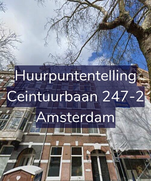 Foto gevel Huurpuntentelling voor Ceintuurbaan 247-2, Amsterdam