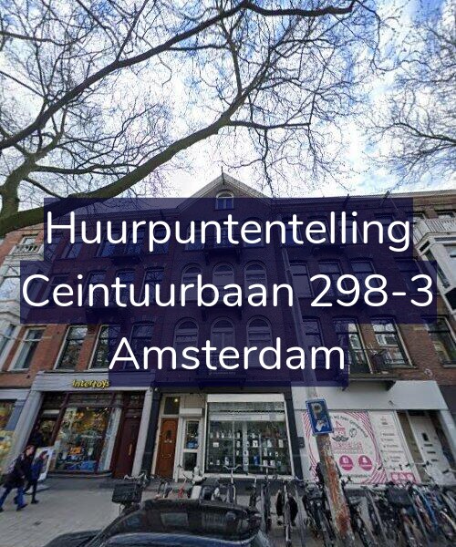 Foto gevel Huurpuntentelling voor Ceintuurbaan 298-3, Amsterdam
