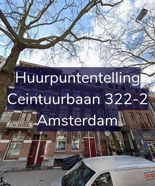 Foto gevel Huurpuntentelling voor Ceintuurbaan 322-2, Amsterdam