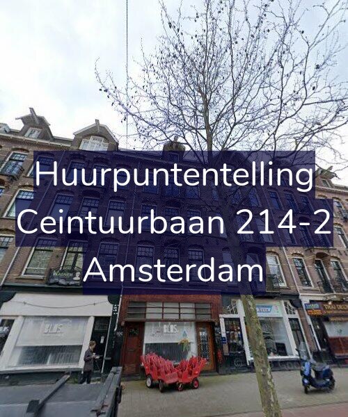 Foto gevel Huurpuntentelling voor Ceintuurbaan 214-2, Amsterdam