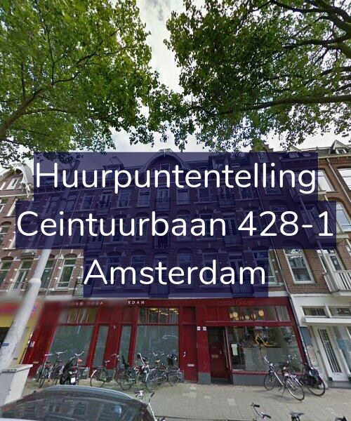 Foto gevel Huurpuntentelling voor Ceintuurbaan 428-1, Amsterdam