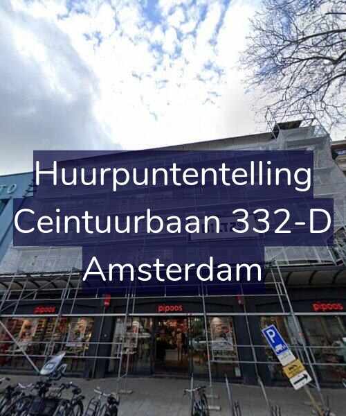 Foto gevel Huurpuntentelling voor Ceintuurbaan 332-D, Amsterdam