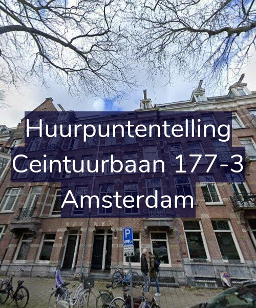 Foto gevel Huurpuntentelling voor Ceintuurbaan 177-3, Amsterdam